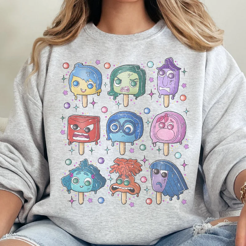 Popsicles Retro Sweatshirt or T Shirt