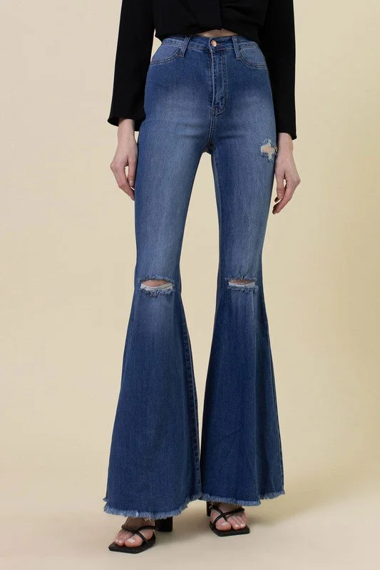 High Rise Flare Jeans