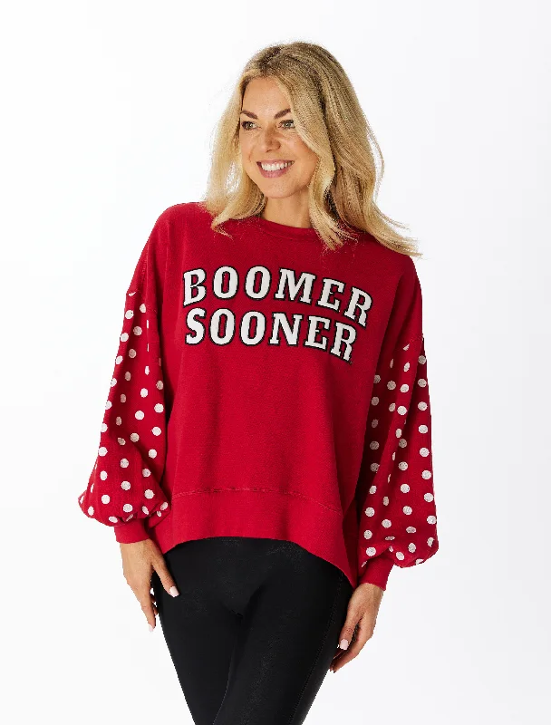 The Oklahoma Varsity Balloon Pullover