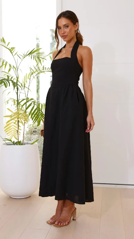 Caden Maxi Dress - Black