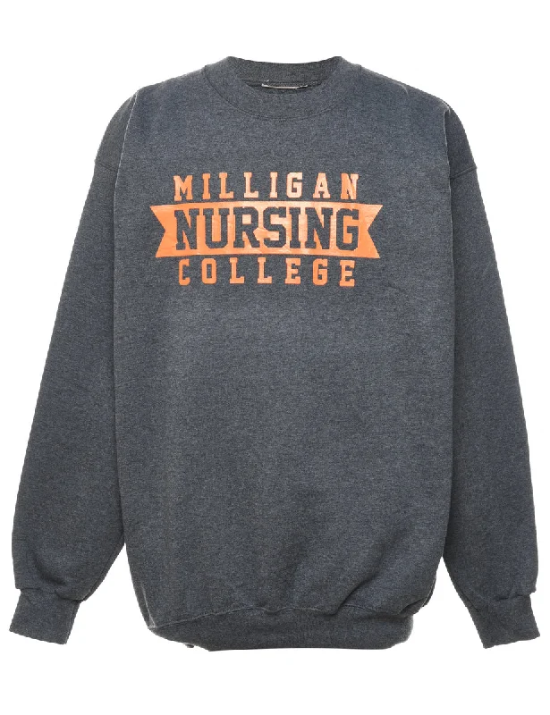 Milligan Nursing College Printed Sweatshirt - L