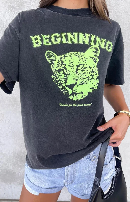 Beginning Cub Black Tee