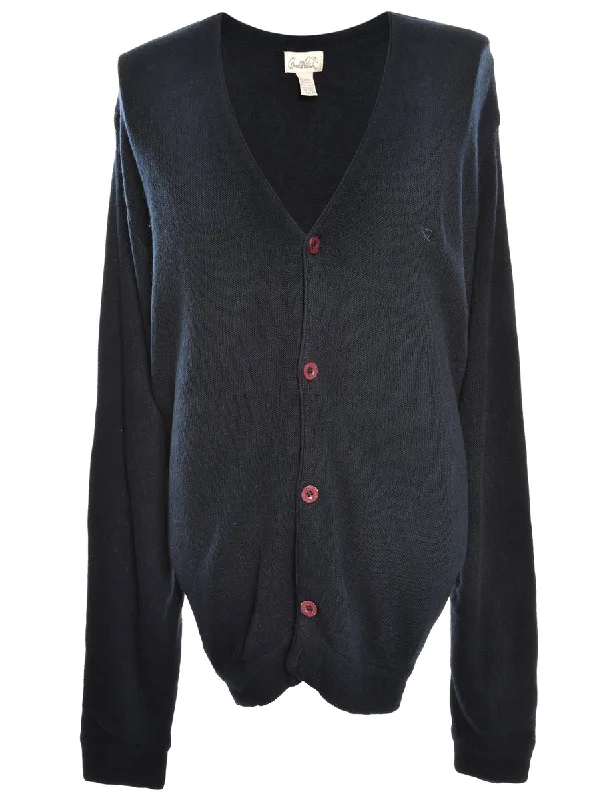 Button Through  Cardigan - L