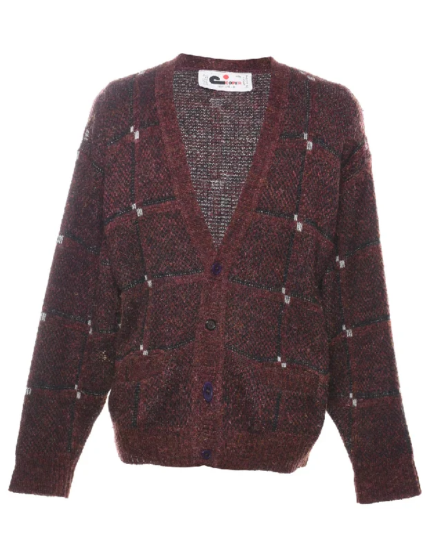 Brown Cardigan - S