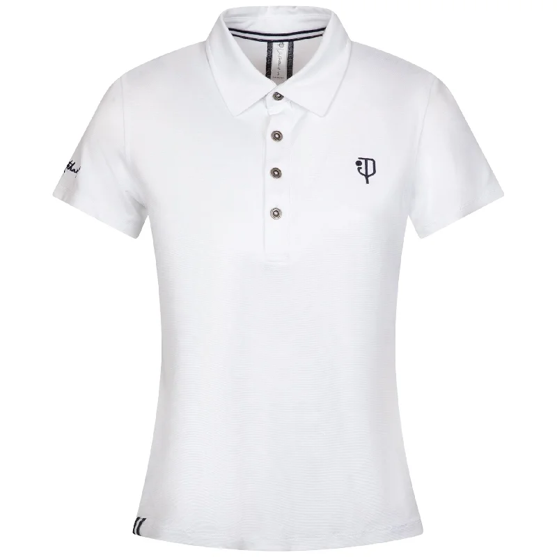 Womens Bainbridge Polo Clubhouse White - 2025