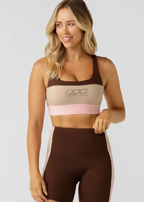 Lorna Jane Compact Comfort Sports Bra - Multi