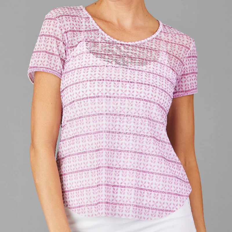 Meadow LE Mesh Layering Tee (print)