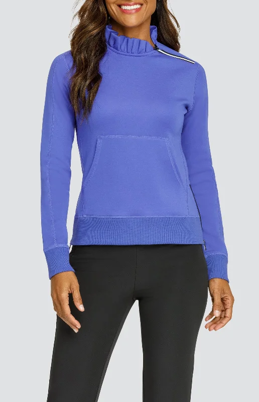 Condoleezza Deep Ocean Pullover