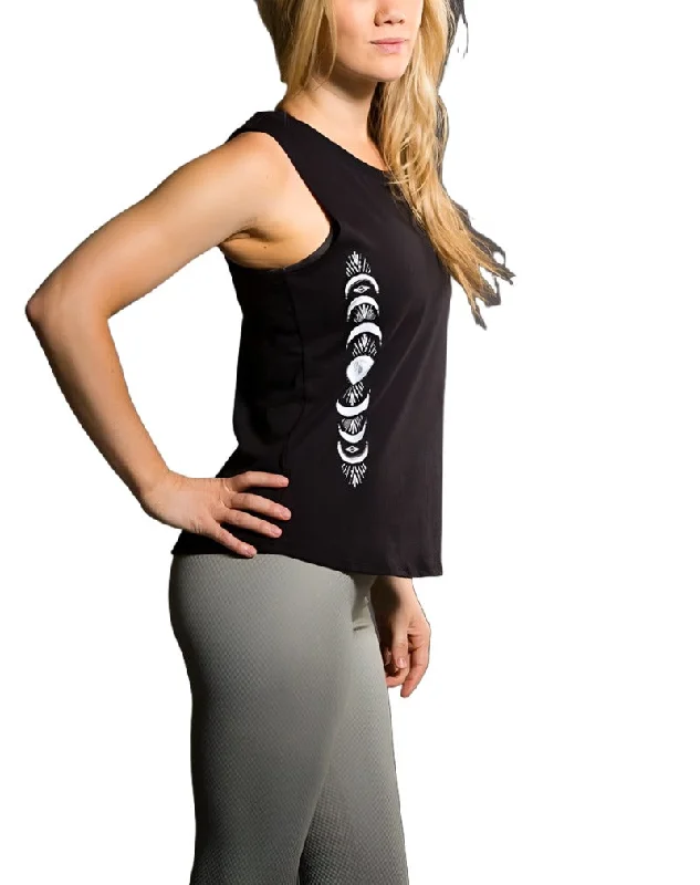 Onzie Nama Tank 370  Black Las Lunas