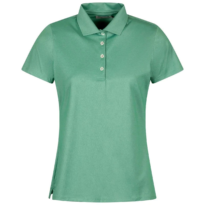 Womens Albatross Polo Forest Green - SS25