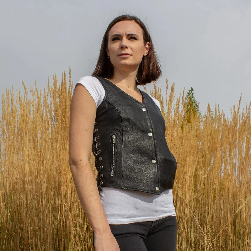 Open Road Women's Leather Vest