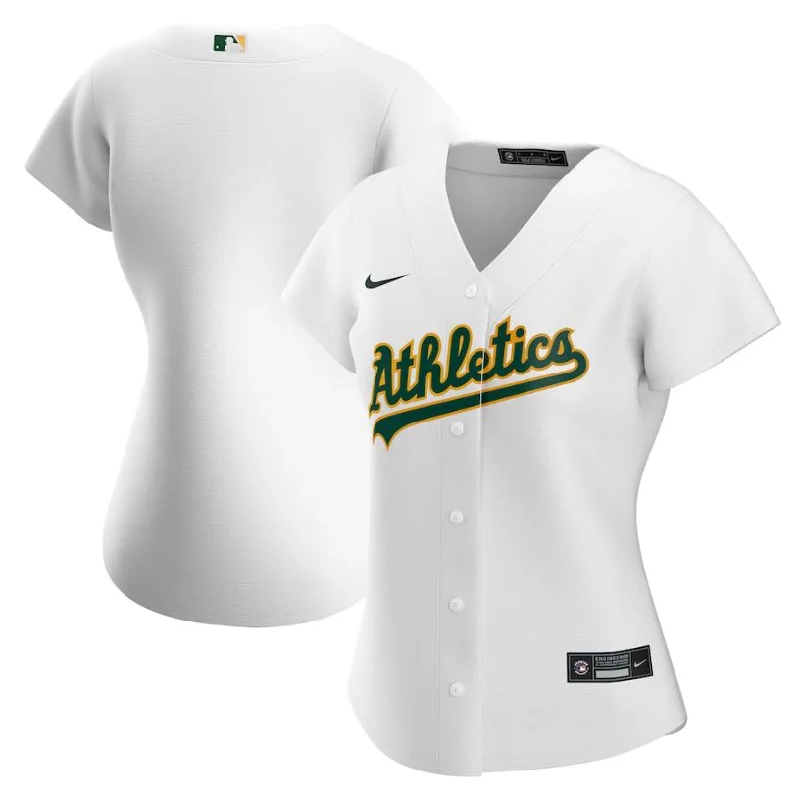 Nike Women's Oakland Athletics White Home 2020 Replica Team Jersey