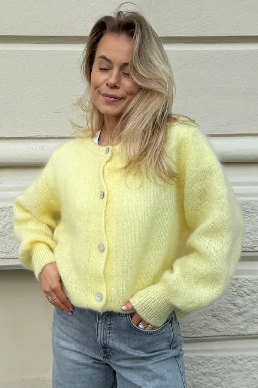 Forudbestilling - BYIC - Idaic Cardigan - yellow Yellow