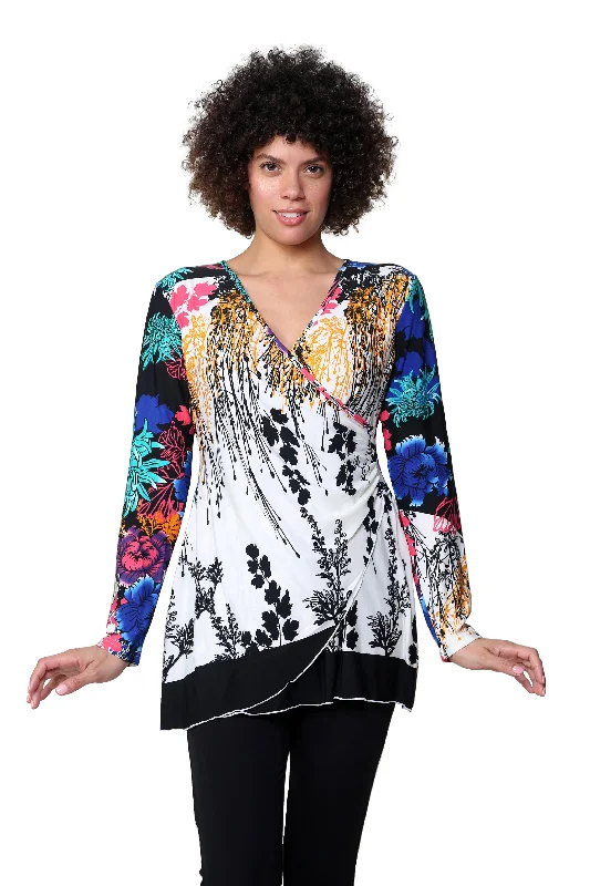 La Cera Wrap Tunic