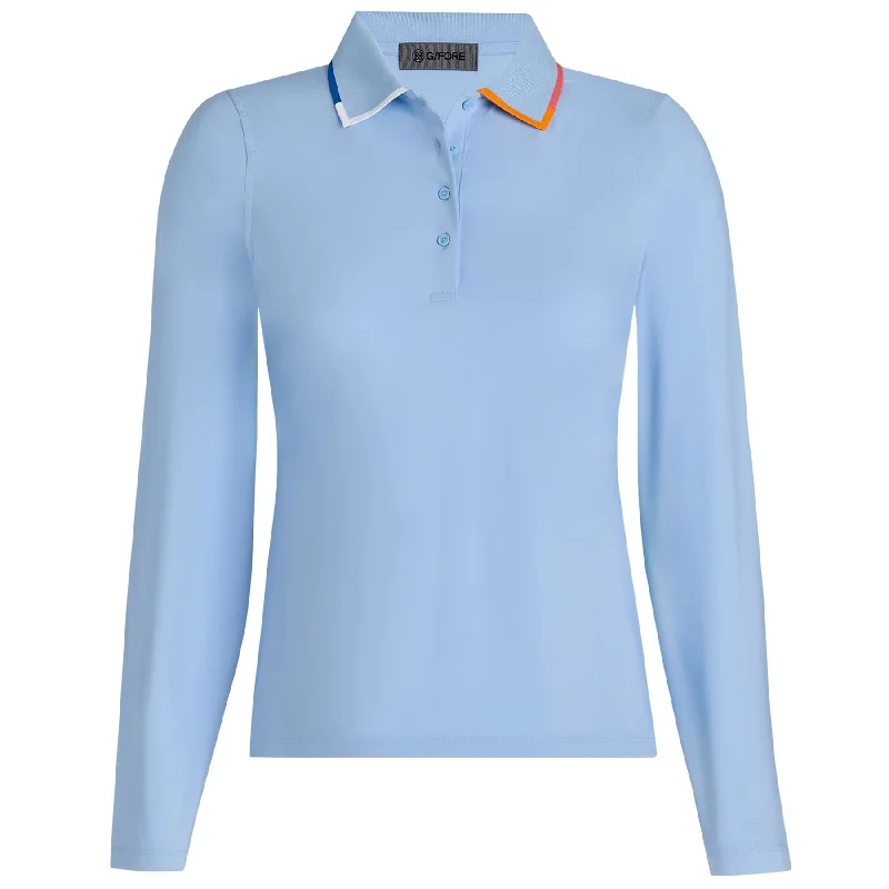 Womens Silky Tech Nylon LS Polo Baja - SS25